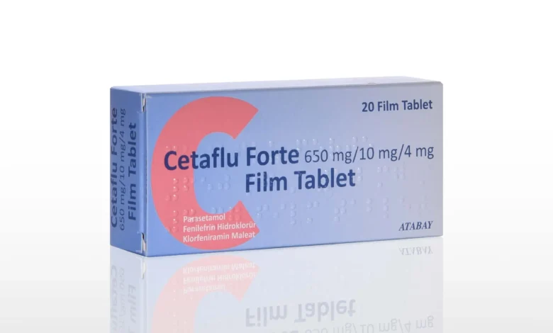 cetaflu forte 650 mg لماذا يستخدم